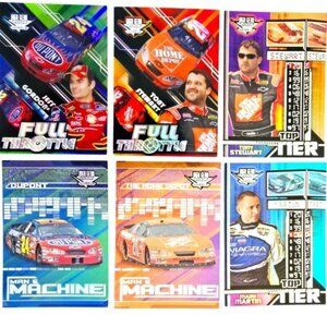 Nascar Racing Trading Cards Wheels Special Inserts Jeff Gordon Tony Stewart Rare
